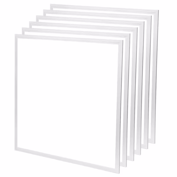 Velvalux LED Paneel 60x60 6 Pack - Helder Koud Wit 6000K - 36W Inbouw LED Downlight Velvalux LED Paneel 60x60 6 Pack - Helder Koud Wit 6000K - 36W Inbouw LED Downlight