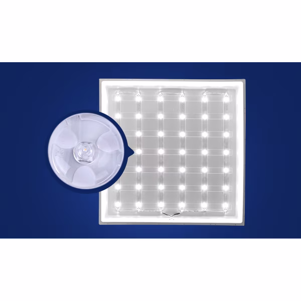 HLW LED Aigi Hyron Inbouw LED Paneel 60x60 - 32W LED Lamp met Aanpasbare Kleur en Flikkervrij HLW LED Aigi Hyron Inbouw LED Paneel 60x60 - 32W LED Lamp met Aanpasbare Kleur en Flikkervrij
