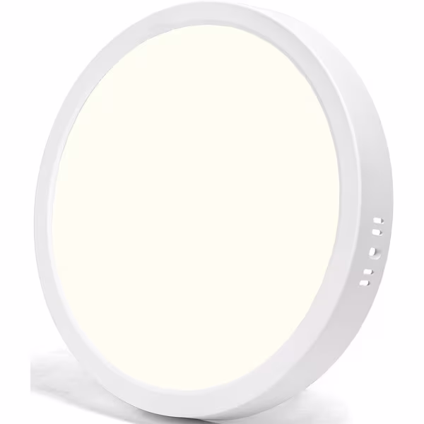 HLW LED 24W LED Paneel Downlight Opbouw - Rond Ø30cm, Natuurlijk Wit 4000K, Flikkervrij HLW LED 24W LED Paneel Downlight Opbouw - Rond Ø30cm, Natuurlijk Wit 4000K, Flikkervrij