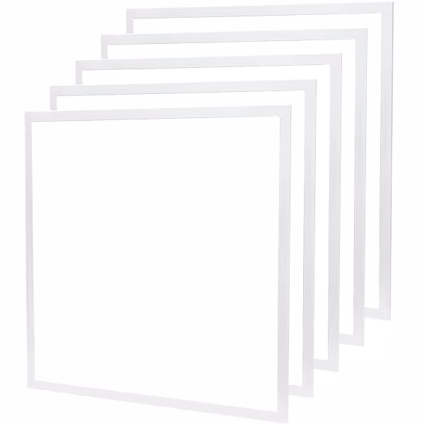 HLW LED LED Panel 60x60 5 Pack - Smart Dimmable Recessed LED Downlight 32W Cool White 6000K HLW LED LED Panel 60x60 5 Pack - Smart Dimmable Recessed LED Downlight 32W Cool White 6000K