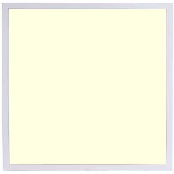 HLW LED LED Paneel Aigi Hyron 62x62 - Inbouw LED Downlight 40W, Warm Wit 2700K–3000K, Flikkervrij, Aluminium