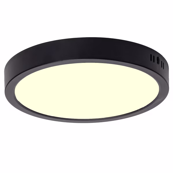 Velvalux Velvalux LED Panel Ø30cm 24W Warm White 2700K–3000K Surface-Mounted LED Downlight Velvalux Velvalux LED Panel Ø30cm 24W Warm White 2700K–3000K Surface-Mounted LED Downlight