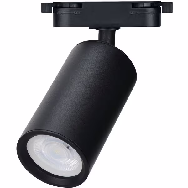 HLW LED LED Spot Railverlichting met GU10 Fitting - Mat Zwart Aluminium, Verstelbaar HLW LED LED Spot Railverlichting met GU10 Fitting - Mat Zwart Aluminium, Verstelbaar