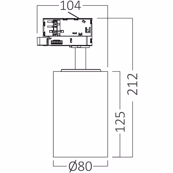 HLW LED LED Railspot 30W - Brinton Sonly 3-Fase LED Spot met Verstelbare Lichtkleur HLW LED LED Railspot 30W - Brinton Sonly 3-Fase LED Spot met Verstelbare Lichtkleur