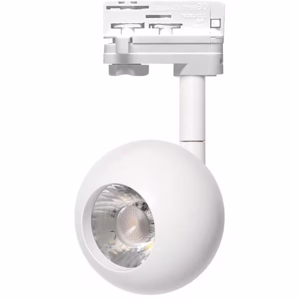 HLW LED LED Railverlichting 10W LED Spot Neutraal Wit 4000K - Mat Wit Aluminium HLW LED LED Railverlichting 10W LED Spot Neutraal Wit 4000K - Mat Wit Aluminium