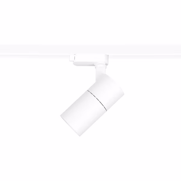 HLW LED LED Track Lighting Spot 20W Warm White 2700K–3000K – Matte White Aluminum HLW LED LED Track Lighting Spot 20W Warm White 2700K–3000K – Matte White Aluminum