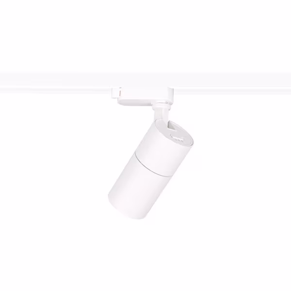 HLW LED LED Track Lighting Spot 20W Warm White 2700K–3000K – Matte White Aluminum HLW LED LED Track Lighting Spot 20W Warm White 2700K–3000K – Matte White Aluminum