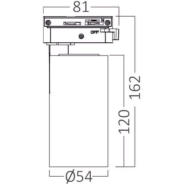 HLW LED Brinton Sonly 15W LED Railspot - Neutraal Wit LED Spot 4000K, 1560lm, 38° HLW LED Brinton Sonly 15W LED Railspot - Neutraal Wit LED Spot 4000K, 1560lm, 38°