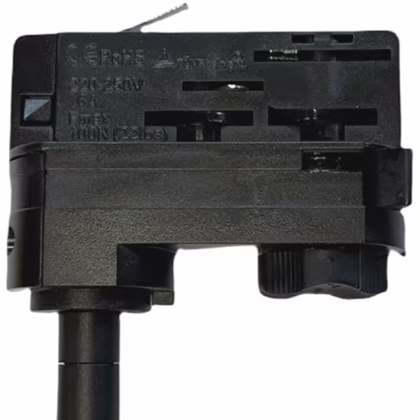 HLW LED LED Railverlichting Track Spot met GU10 Fitting - Mat Zwart Aluminium HLW LED LED Railverlichting Track Spot met GU10 Fitting - Mat Zwart Aluminium