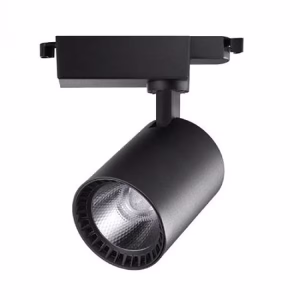 HLW LED LED Railverlichting 24W LED Spot Warm Wit 2700K - Mat Zwart Aluminium HLW LED LED Railverlichting 24W LED Spot Warm Wit 2700K - Mat Zwart Aluminium