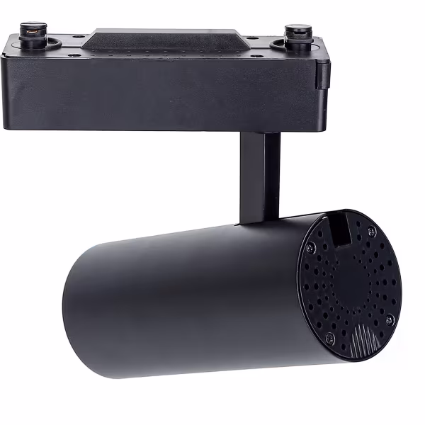 HLW LED LED Railverlichting 24W LED Spot neutraal wit 4000K - Zwart, verstelbaar, rond HLW LED LED Railverlichting 24W LED Spot neutraal wit 4000K - Zwart, verstelbaar, rond