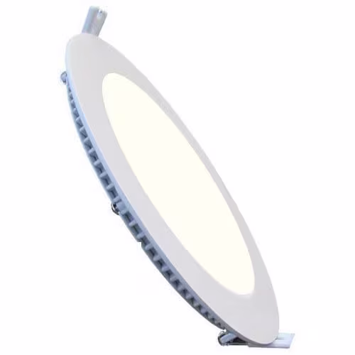 HLW LED LED Downlight Slim - Inbouw LED Lamp Rond 6W Natuurlijk Wit 4200K Mat Wit Aluminium Ø120mm HLW LED LED Downlight Slim - Inbouw LED Lamp Rond 6W Natuurlijk Wit 4200K Mat Wit Aluminium Ø120mm