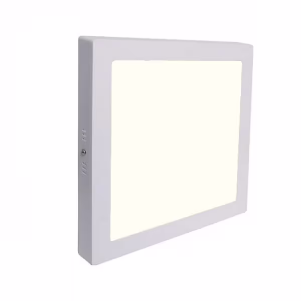 HLW LED LED Downlight Surface Mounted Square 12W - Natural White 4200K - Matte White Aluminum HLW LED LED Downlight Surface Mounted Square 12W - Natural White 4200K - Matte White Aluminum