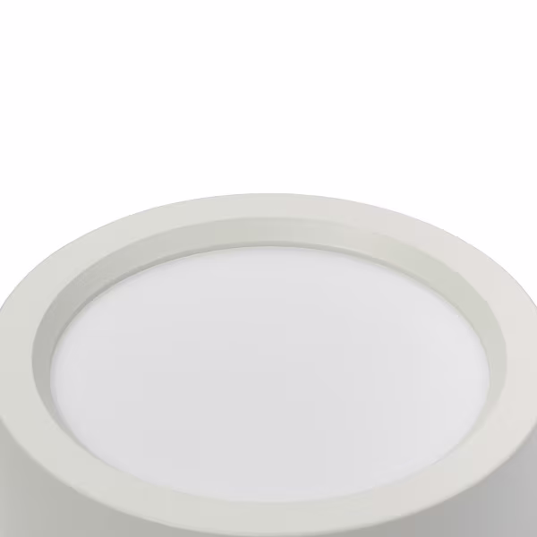 HLW LED Surface-Mounted LED Downlight Round High 15W - Natural White 4200K, Matte White Aluminum HLW LED Surface-Mounted LED Downlight Round High 15W - Natural White 4200K, Matte White Aluminum