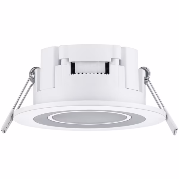 HLW LED LED Spot Inbouw LED Downlight 5W Warm Wit 3000K - Rond Mat Wit Ø80mm HLW LED LED Spot Inbouw LED Downlight 5W Warm Wit 3000K - Rond Mat Wit Ø80mm