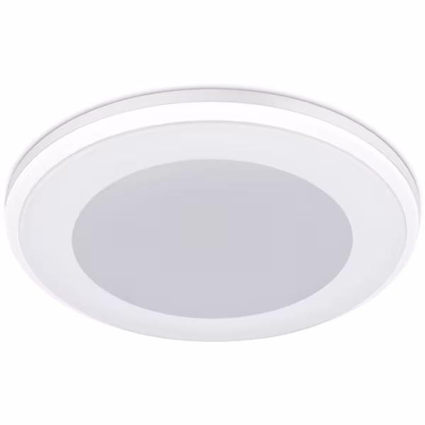 HLW LED LED Spot Recessed LED Downlight 5W Warm White 2700K–3000K Round Matte White Plastic HLW LED LED Spot Recessed LED Downlight 5W Warm White 2700K–3000K Round Matte White Plastic