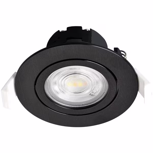 HLW LED Round Dimmable LED Recessed Spotlight 7W - Warm White, Neutral White & Daylight White HLW LED Round Dimmable LED Recessed Spotlight 7W - Warm White, Neutral White & Daylight White