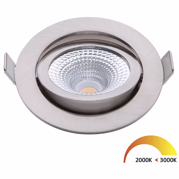 EcoDim EcoDim Inbouw LED Downlight 5W Dimbaar Waterdicht Warm Wit 2700K–3000K EcoDim EcoDim Inbouw LED Downlight 5W Dimbaar Waterdicht Warm Wit 2700K–3000K