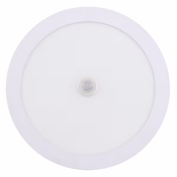 HLW LED LED Downlight 22W Opbouw Lamp Met 360° PIR Sensor en Natuurlijk Wit Licht HLW LED LED Downlight 22W Opbouw Lamp Met 360° PIR Sensor en Natuurlijk Wit Licht