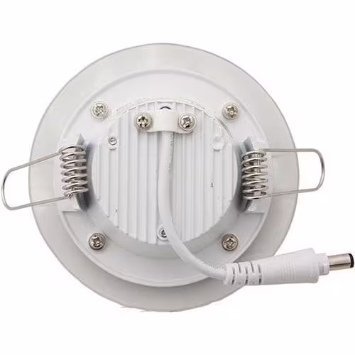 HLW LED LED Downlight Slim Recessed Round 12W - Natural White 4200K - Matt White Glass Ø160mm HLW LED LED Downlight Slim Recessed Round 12W - Natural White 4200K - Matt White Glass Ø160mm