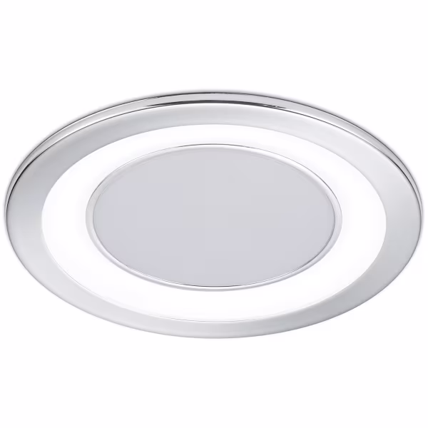 HLW LED Trion Cynomi LED Spot Inbouw LED Downlight 10W Warm Wit 2700K–3000K Rond Mat Chroom HLW LED Trion Cynomi LED Spot Inbouw LED Downlight 10W Warm Wit 2700K–3000K Rond Mat Chroom