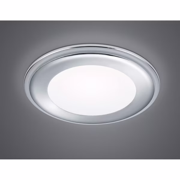 HLW LED LED Spot Inbouw LED Downlight 10W Warm Wit 2700K–3000K Rond Mat Chroom HLW LED LED Spot Inbouw LED Downlight 10W Warm Wit 2700K–3000K Rond Mat Chroom