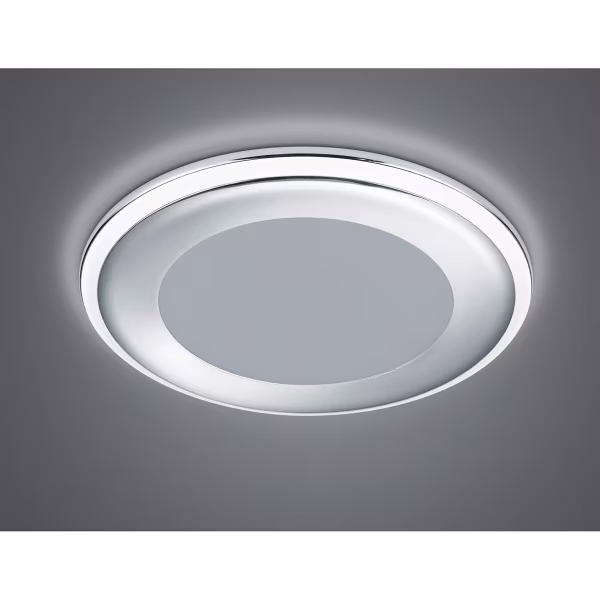 HLW LED LED Spot Inbouw LED Downlight 10W Warm Wit 2700K–3000K Rond Mat Chroom HLW LED LED Spot Inbouw LED Downlight 10W Warm Wit 2700K–3000K Rond Mat Chroom