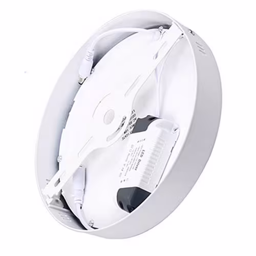 HLW LED LED Downlight Opbouw Rond 18W - Natuurlijk Wit 4200K, Mat Wit Aluminium Ø225mm HLW LED LED Downlight Opbouw Rond 18W - Natuurlijk Wit 4200K, Mat Wit Aluminium Ø225mm