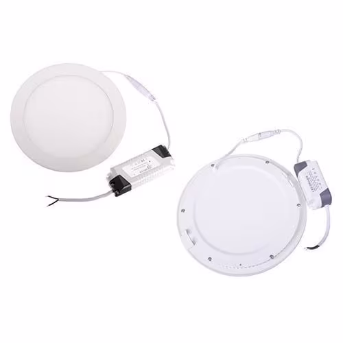 HLW LED Recessed LED Downlight Slim 3W - Dimmable Warm White 2700K, Matte White Aluminum Ø83mm HLW LED Recessed LED Downlight Slim 3W - Dimmable Warm White 2700K, Matte White Aluminum Ø83mm