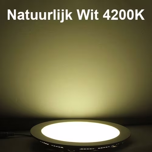 HLW LED Inbouw LED Downlight Slim Rond 3W - Dimbaar - Natuurlijk Wit 4200K - Ø83mm HLW LED Inbouw LED Downlight Slim Rond 3W - Dimbaar - Natuurlijk Wit 4200K - Ø83mm