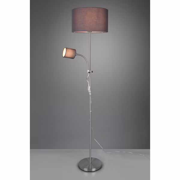 HLW LED LED Vloerlamp Trion Owino - Moderne vloerverlichting met dubbele lichtpunten en E27 fitting HLW LED LED Vloerlamp Trion Owino - Moderne vloerverlichting met dubbele lichtpunten en E27 fitting