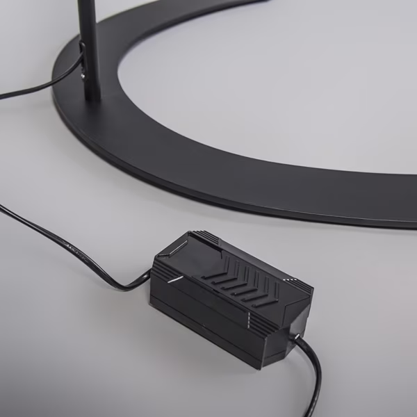 HLW LED Dimmable LED Floor Lamp Trion Shio 18W - Warm White 2700K–3000K, Matte Black Aluminum HLW LED Dimmable LED Floor Lamp Trion Shio 18W - Warm White 2700K–3000K, Matte Black Aluminum