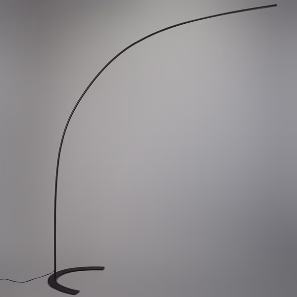 HLW LED Dimmable LED Floor Lamp Trion Shio 18W - Warm White 2700K–3000K, Matte Black Aluminum HLW LED Dimmable LED Floor Lamp Trion Shio 18W - Warm White 2700K–3000K, Matte Black Aluminum