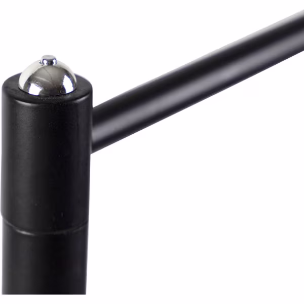 HLW LED LED Vloerlamp Dimbaar 8W - Warm Wit 2700K–3000K - Zwarte & Witte Vloerlamp HLW LED LED Vloerlamp Dimbaar 8W - Warm Wit 2700K–3000K - Zwarte & Witte Vloerlamp