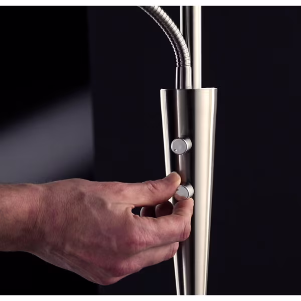 HLW LED Dimmable LED Floor Lamp 34W - Gold Trion Qubico with Adjustable Color HLW LED Dimmable LED Floor Lamp 34W - Gold Trion Qubico with Adjustable Color