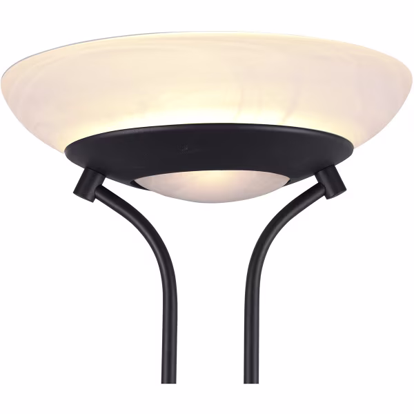 HLW LED Dimmable LED Floor Lamp Trion Orsan - 31W, Warm White 3000K, Matte Black Aluminum HLW LED Dimmable LED Floor Lamp Trion Orsan - 31W, Warm White 3000K, Matte Black Aluminum
