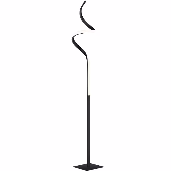 HLW LED Dimmable LED Floor Lamp Trion Corcy - Matte Black or White, 11W, Warm White 2700K–3000K HLW LED Dimmable LED Floor Lamp Trion Corcy - Matte Black or White, 11W, Warm White 2700K–3000K