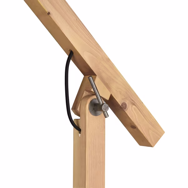 HLW LED Zwarte LED Vloerlamp Trion Hittal - Rond Design met E27 Fitting en Voetschakelaar HLW LED Zwarte LED Vloerlamp Trion Hittal - Rond Design met E27 Fitting en Voetschakelaar