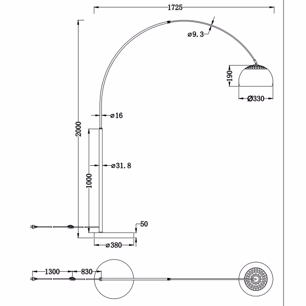 HLW LED LED Vloerlamp Trion Arginta - Mat Nikkel, E27 Fitting, 1-lichts Vloerlamp HLW LED LED Vloerlamp Trion Arginta - Mat Nikkel, E27 Fitting, 1-lichts Vloerlamp