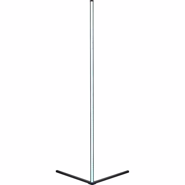 HLW LED LED Vloerlamp 10W - Zwarte Dimbare RGB Vloerlamp met Verstelbare Beam Angle HLW LED LED Vloerlamp 10W - Zwarte Dimbare RGB Vloerlamp met Verstelbare Beam Angle