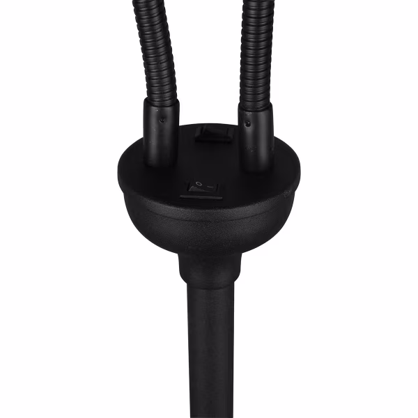 HLW LED LED Vloerlamp Trion Moty - 2-lichts Metalen Vloerlamp in Mat Zwart HLW LED LED Vloerlamp Trion Moty - 2-lichts Metalen Vloerlamp in Mat Zwart