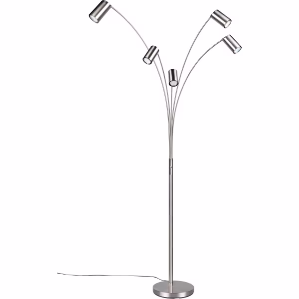 HLW LED LED Floor Lamp Trion Harley - Metal 5-light Floor Lamp with GU10 fitting and IP20 HLW LED LED Floor Lamp Trion Harley - Metal 5-light Floor Lamp with GU10 fitting and IP20