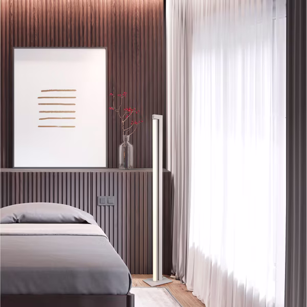 HLW LED LED Vloerlamp Trion Kero 21W - Dimbaar, Metalen Vloerlamp met Aanpasbare Kleur HLW LED LED Vloerlamp Trion Kero 21W - Dimbaar, Metalen Vloerlamp met Aanpasbare Kleur