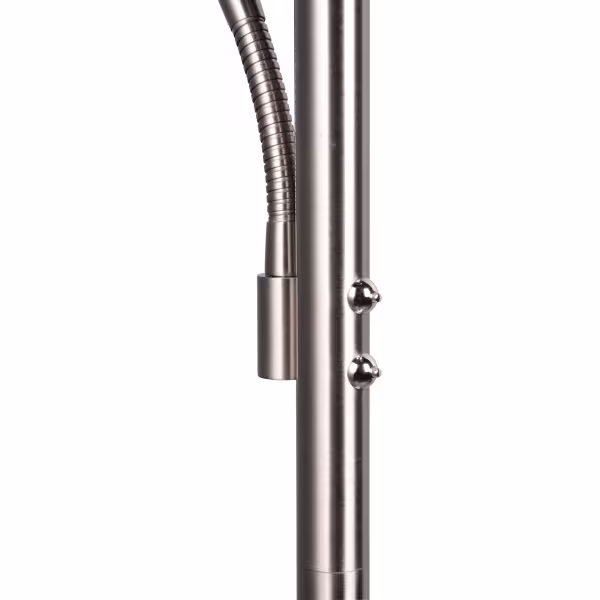 HLW LED Dimbare LED Vloerlamp 5W - Metalen Vloerlamp Trion Sillie met Aanpasbare Kleur HLW LED Dimbare LED Vloerlamp 5W - Metalen Vloerlamp Trion Sillie met Aanpasbare Kleur