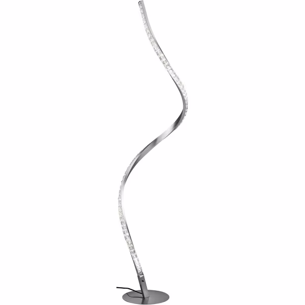 HLW LED Dimmable LED Floor Lamp Trion Nubi 9W - Warm White 3000K & RGB, Matte Gray HLW LED Dimmable LED Floor Lamp Trion Nubi 9W - Warm White 3000K & RGB, Matte Gray