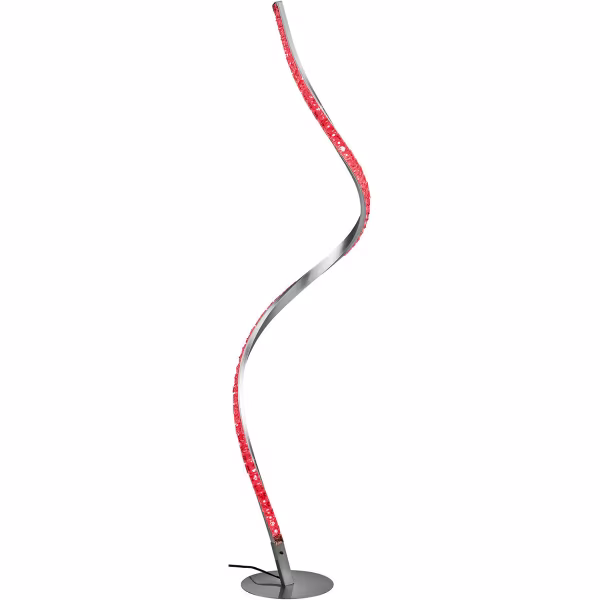 HLW LED Dimmable LED Floor Lamp Trion Nubi 9W - Warm White 3000K & RGB, Matte Gray HLW LED Dimmable LED Floor Lamp Trion Nubi 9W - Warm White 3000K & RGB, Matte Gray