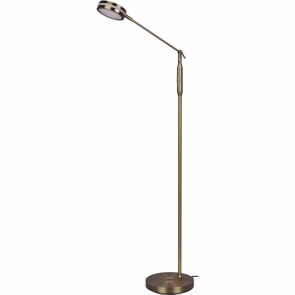 HLW LED LED Vloerlamp - Trion Franco - Dimbaar 5W LED Lamp in oud brons HLW LED LED Vloerlamp - Trion Franco - Dimbaar 5W LED Lamp in oud brons