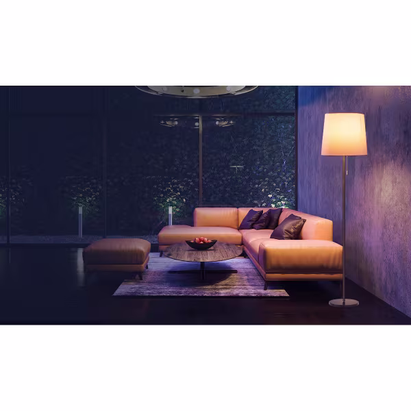 HLW LED LED Floor Lamp Aigi Rosa - Black & White Aluminum Floor Lamp with E27 Socket HLW LED LED Floor Lamp Aigi Rosa - Black & White Aluminum Floor Lamp with E27 Socket