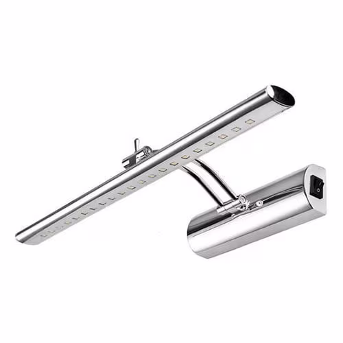 HLW LED LED lamp 6W - Verstelbare LED vloerlamp in glans chroom aluminium HLW LED LED lamp 6W - Verstelbare LED vloerlamp in glans chroom aluminium