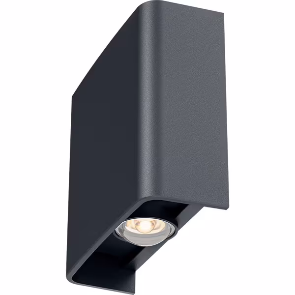 HLW LED LED Wandlamp Brinton Victo - Waterdicht IP65, Warm Wit 2700K–3000K, 2W LED, Beam Angle verstelbaar HLW LED LED Wandlamp Brinton Victo - Waterdicht IP65, Warm Wit 2700K–3000K, 2W LED, Beam Angle verstelbaar